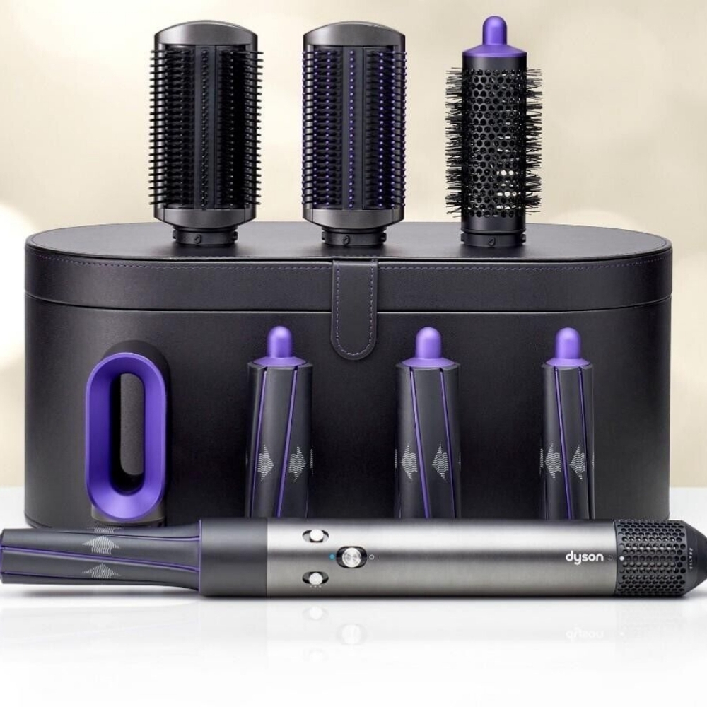 NEW! FACTORY SEALED Dyson Airwrap Styler Complete PURPLE BLACK DISCONTINUED USA!